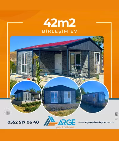 42m2 Konteyner Ev