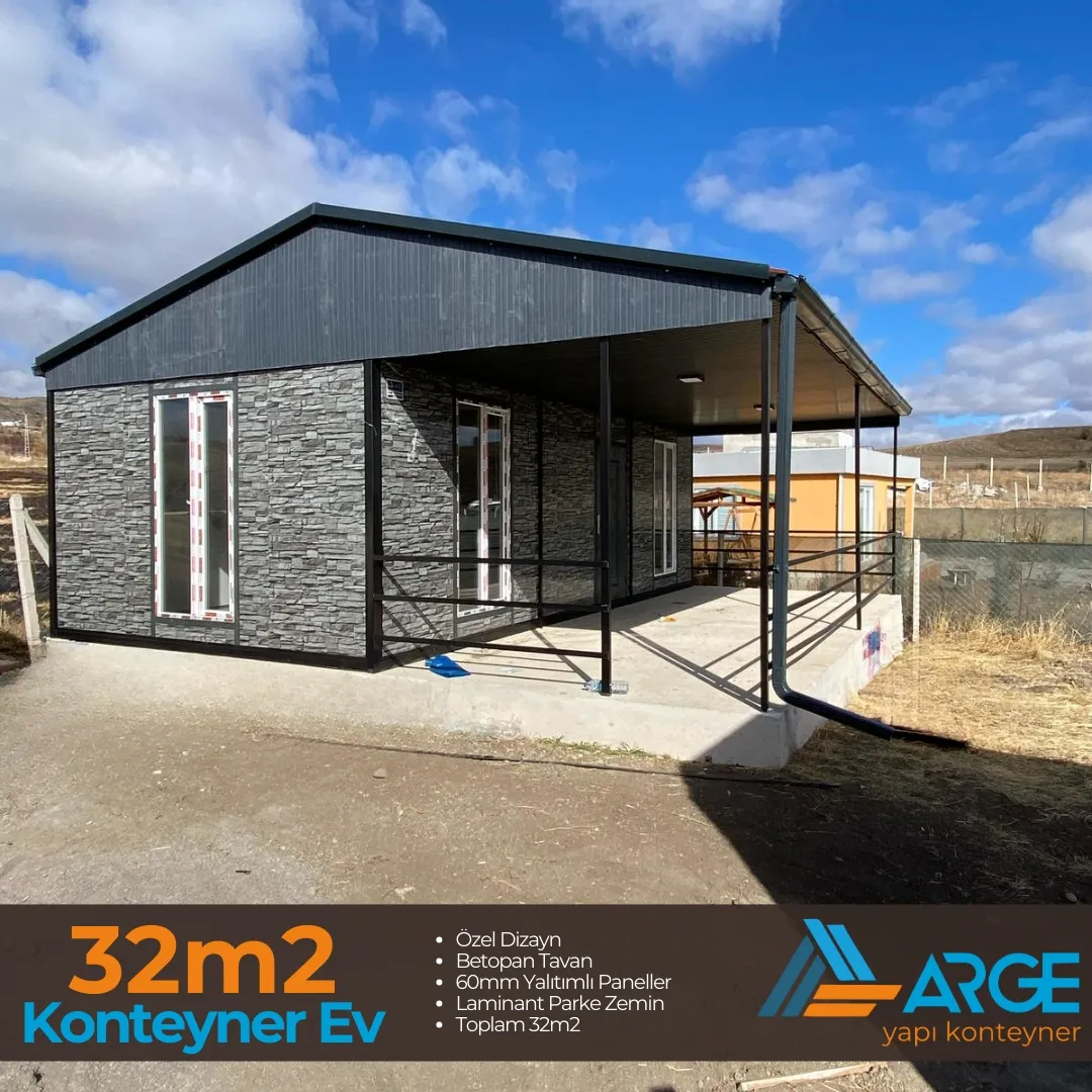 32m2 Konteyner Ev
